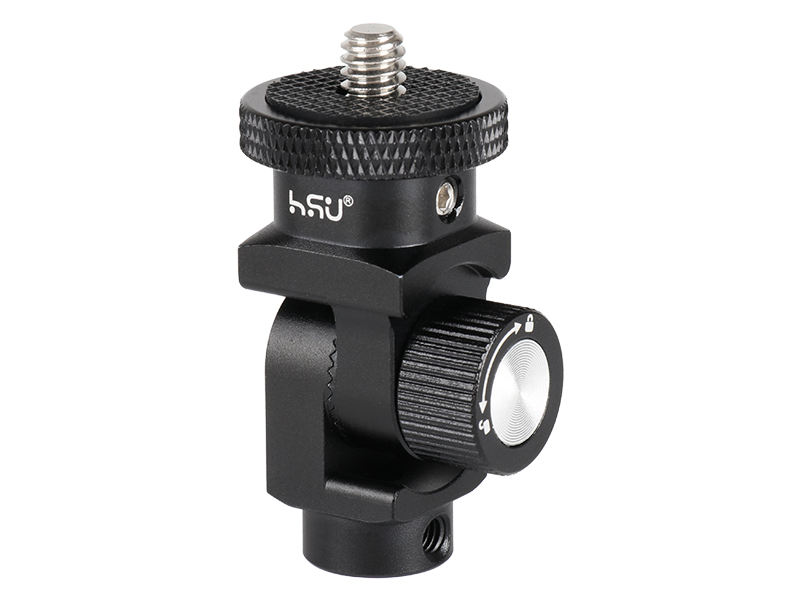 Text reads 'Image 2'. Black camera mount adapter with textured adjustment knob and 'NSG' branding. Features 360-degree ball head design for flexible positioning.