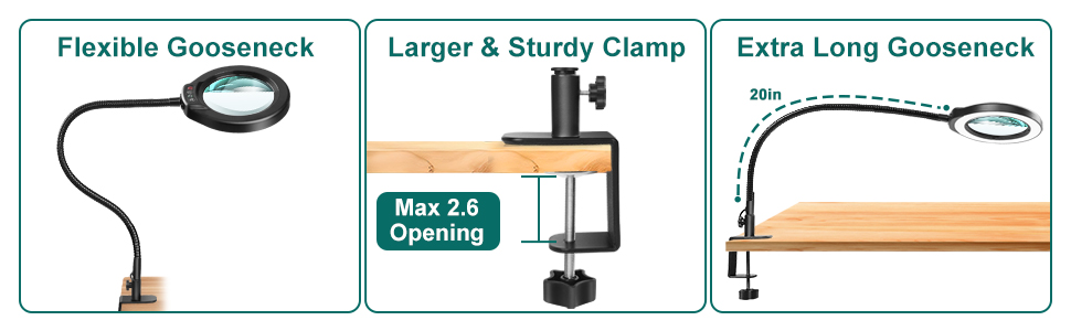 magnifying glasses for close work