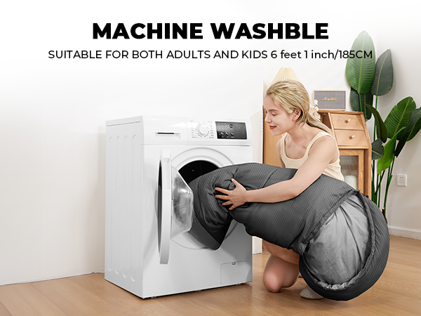 machine wash sleeping bag