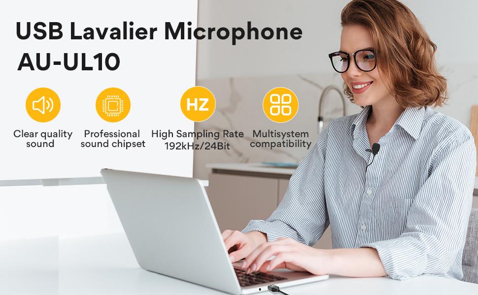 USB Lavalier Microphone