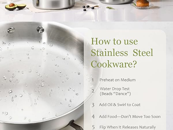 stainless steel pan