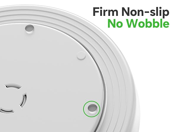 Firm Non-slip, No Wobble