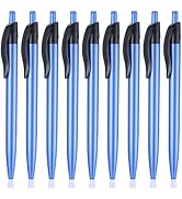 Yuxinrong Retractable Blue Ballpoint Pen for Smooth Writing 1.0mm Medium Pack of 50, Click pens w...