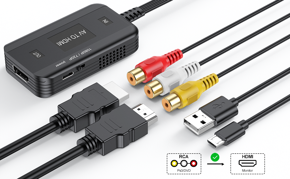 rca to hdmi
