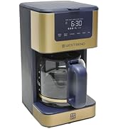 West Bend Timeless 12-Cup Programmable Coffee Maker with Brew Strength Selector for Hot and Iced ...