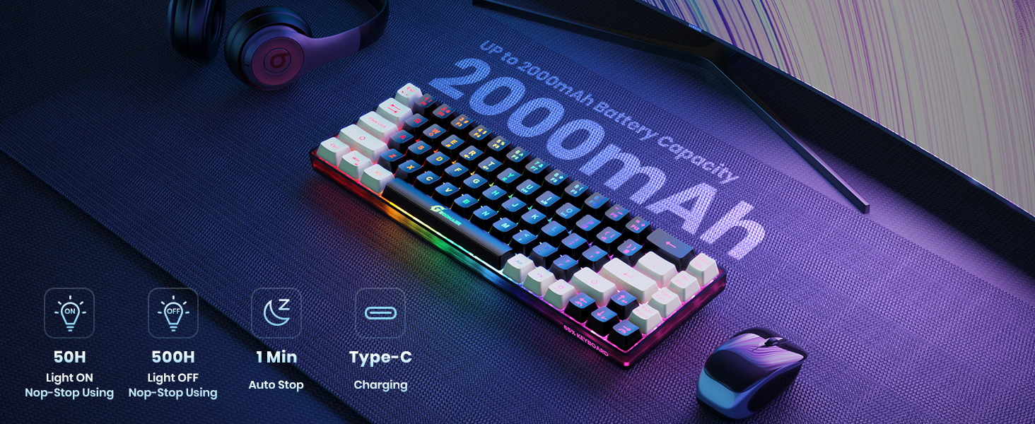 wireless gaming keyboard