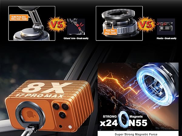 magsafe phone mount for car