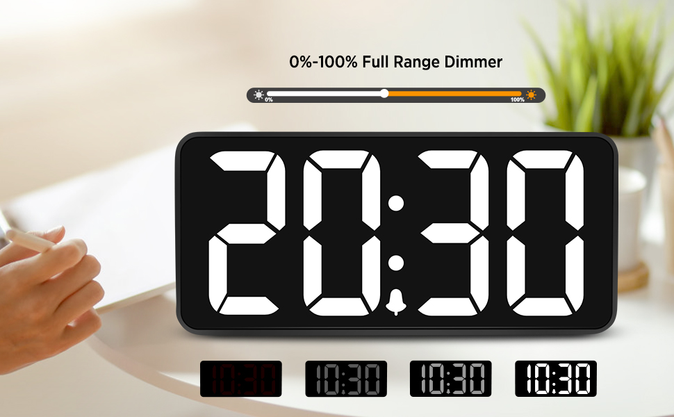 large digital clock