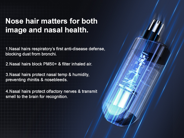 Nasal hair’s importance for image &amp;amp; health, 4 key functions, + nasal hair trimmer.