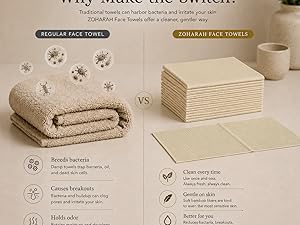 Why switch to face towels?