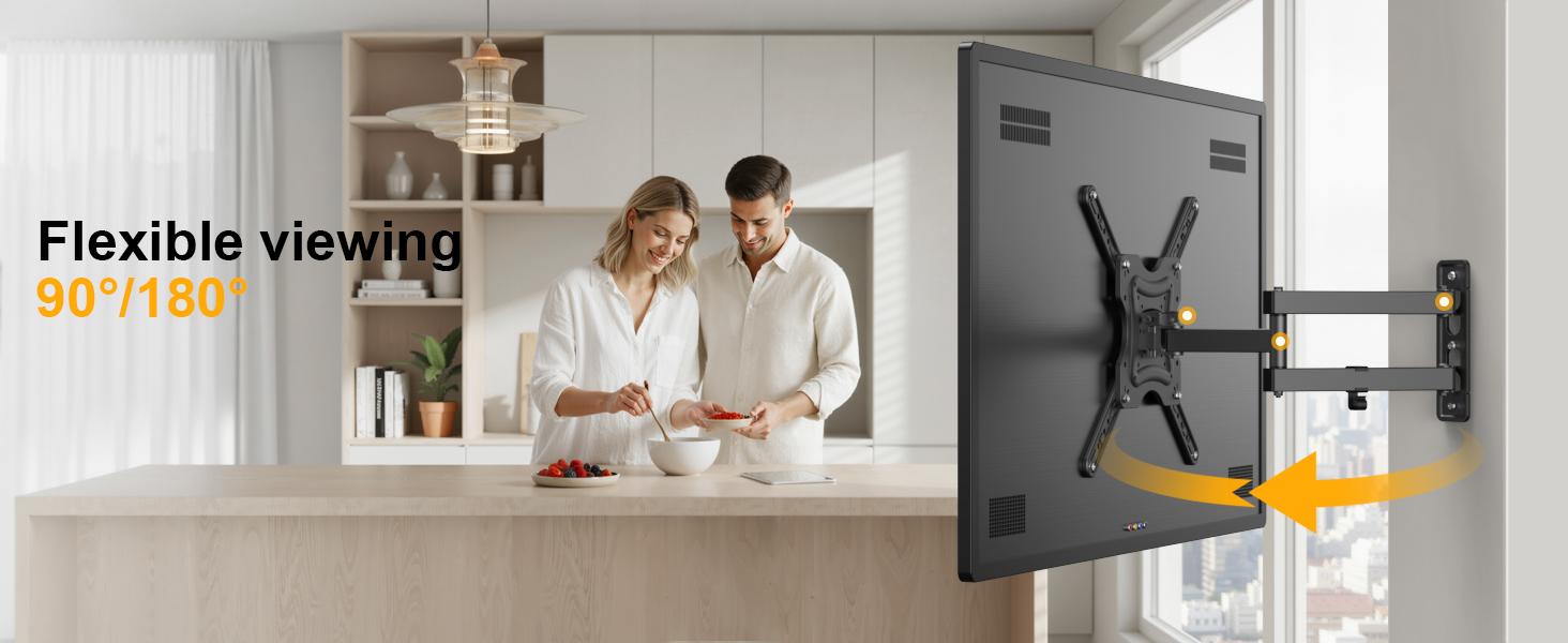 full motion tv mount