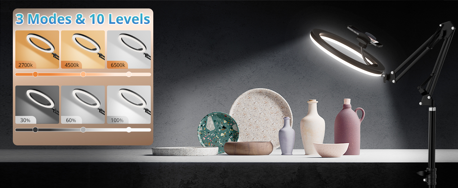 ring light with stand