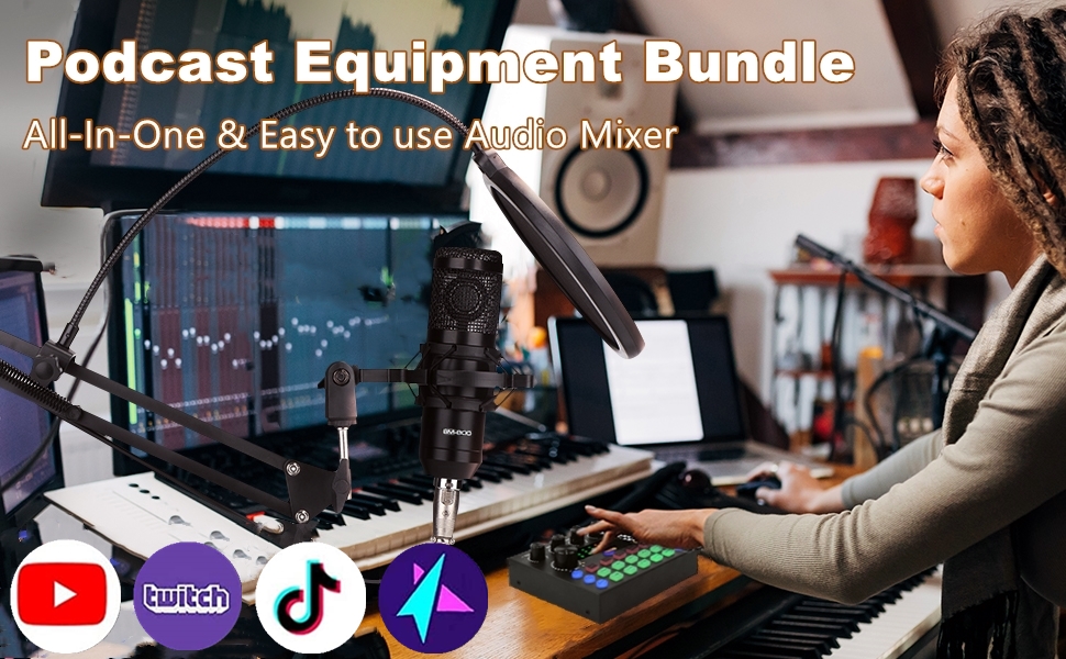 podcast equipment bundle