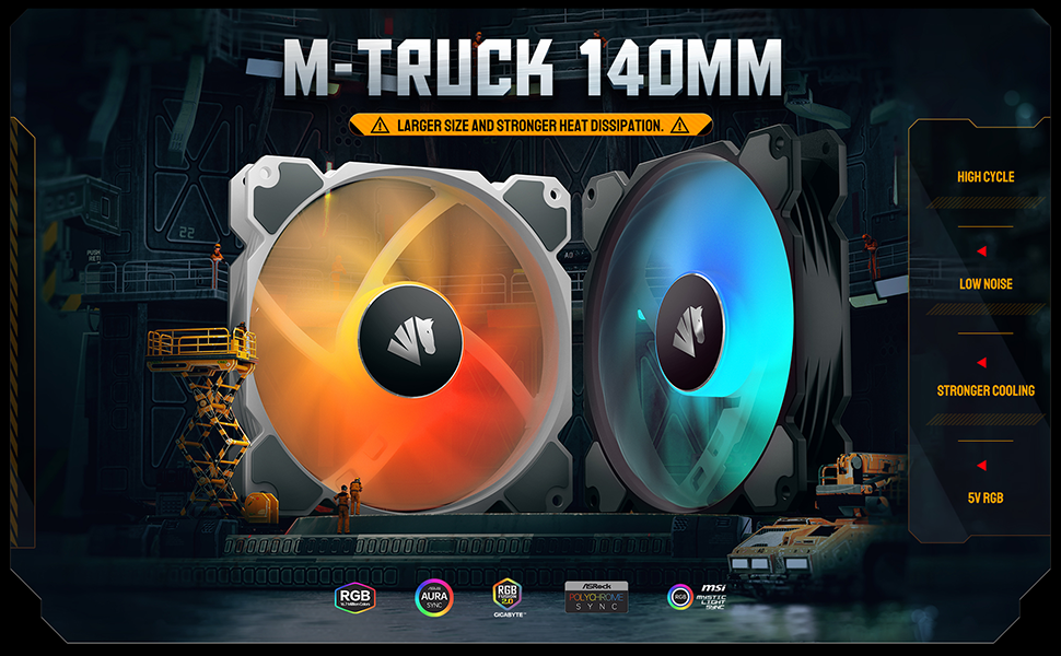 140mm rgb case fan 140mm fans 140 mm case fan 140mm argb fan