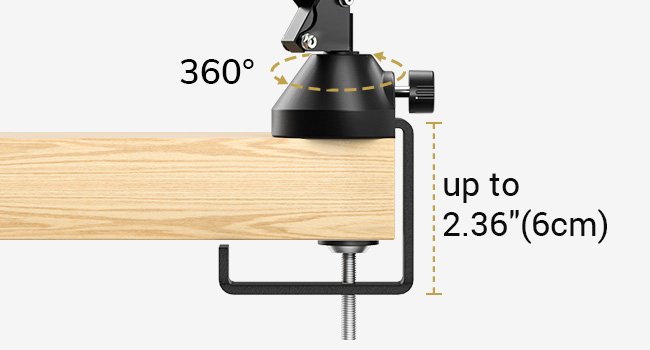 TONOR.Desk.Ring.Light.with.Camera.Mount.Kit