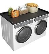 Ulif Over Washer Dryer Countertop, Melamine Matte Surface for Laundry Storage and Organization, W...