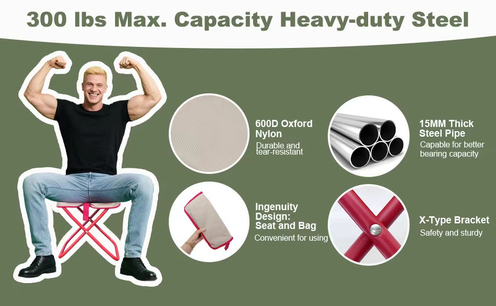 portable folding stool