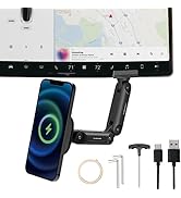 MEHIDFY Magnetic Wireless Car Charger Mount for Tesla Model 3/Y, 15W Fast Charging Magnetic Phone...