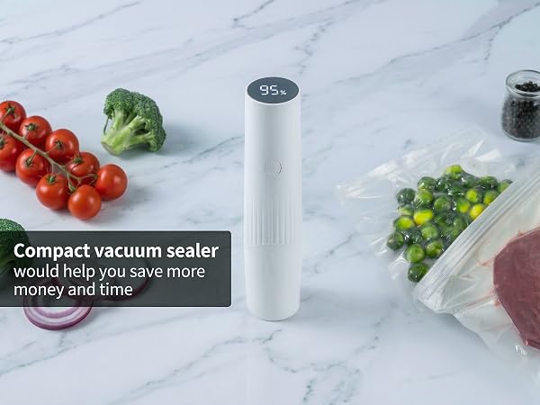 Compact Vacuum Sealer for Food