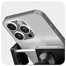 Phone Sliding into Tackform Phone cradle