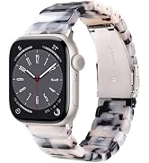 V.R.HOPE Apple Watch Band for Series 10/9/8/7 38mm 40mm 41mm 42mm Fashion Lightweight Resin Sport...