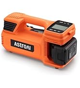 AstroAI TC4 Portable Air Compressor Tire Inflator, 470W Cordless Air Pump for Truck Tires with 40...