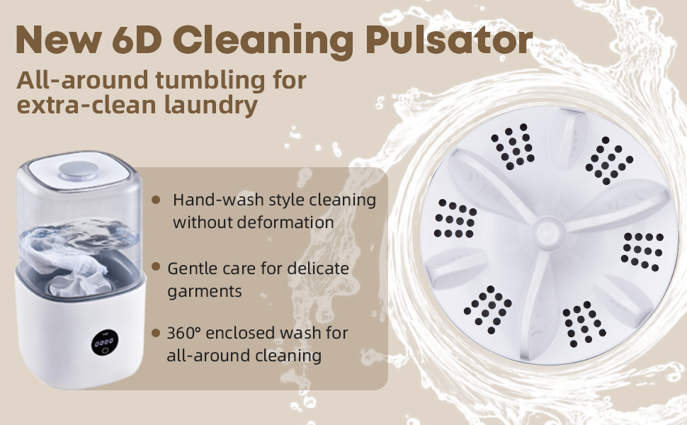 Portable Mini Washing Machine