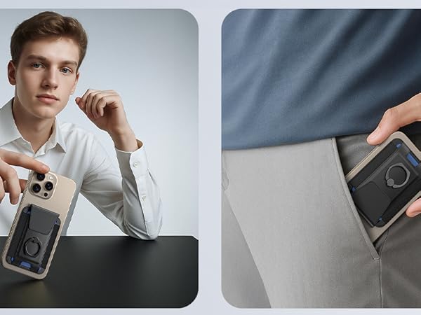 magnetic card holder