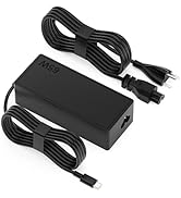 65W USB C Type C Fast Charging Universal Laptop Charger Replacement Compatible with HP, Dell, Len...
