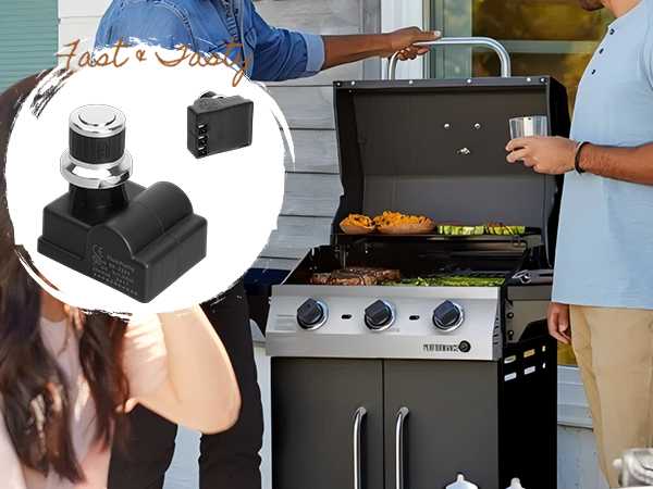 Universal 3-Outlets Igniter for Charbroil 463215512 463215714 463215513