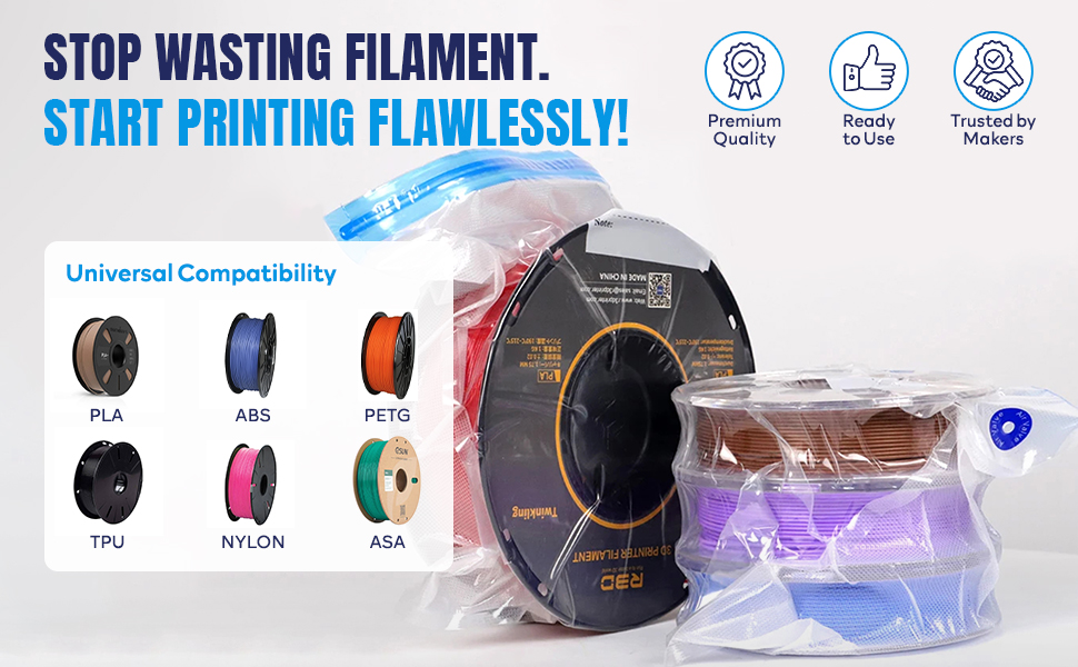 Equippo 3D Printer Filament Storage Kit