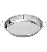 MixRBBQ Stainless Steel Drip Pan for Big Green Egg Kamado Classic Accessories, Round Drip Tray Ro...