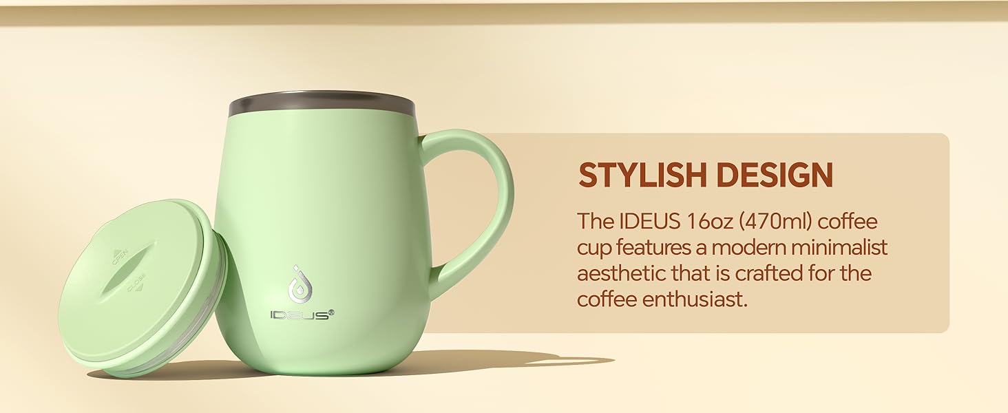 insulated coffee mug