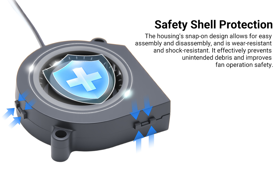 ELVES 3D Printer DC24V Extruder Hotend Cooling Fan 5015