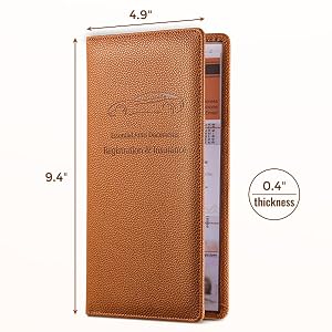 car registration holder