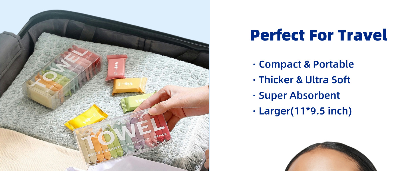 Compressed Towel Tablets