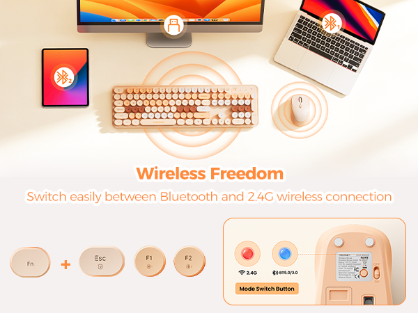 wireless keyboard and mouse
