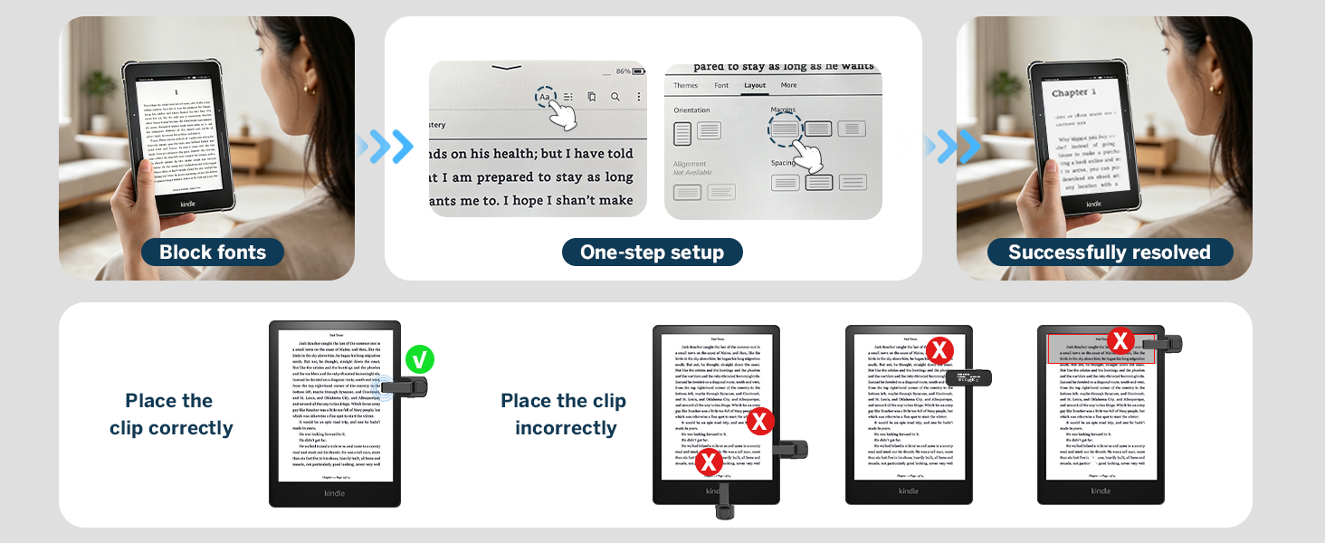 Page Turner Ring for Kindle