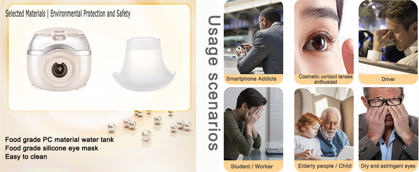 Materials and usage scenarios