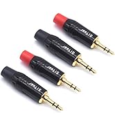SiYear 3-Pole 3.5mm Stereo Headphone Jack Male Plug Repair Replacement Solder Adapter, 3.5mm (1/8...