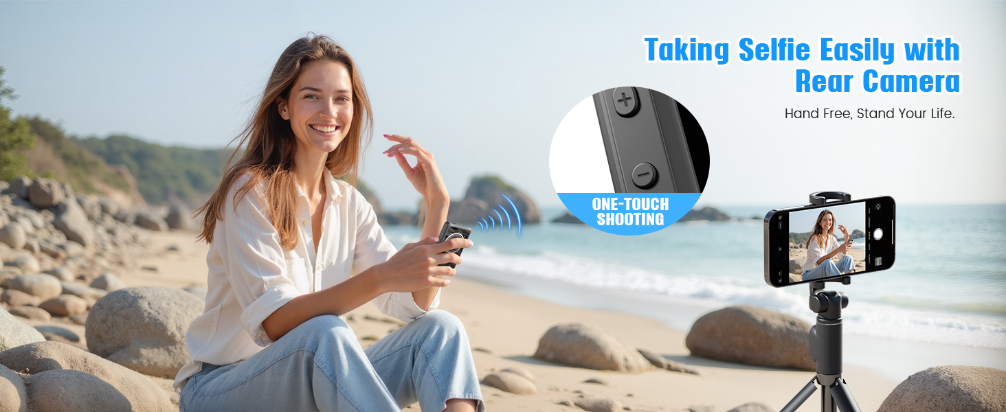 Back Camera Monitor for Vlog Live Stream TikTok
