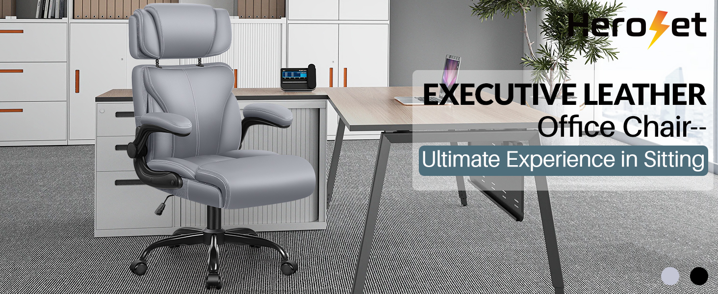 Executive Leather Office Chair