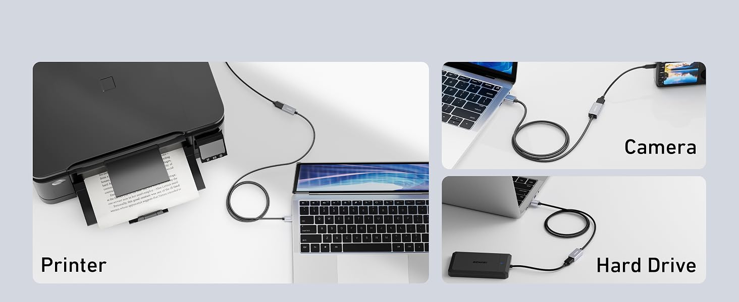 BENFEI USB 3.0 Extension Cable, Nylon Braided
