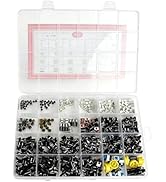 Yetaida 460 Pcs 24 Value Micro Momentary Switch Set Tactile Tact Touch Push Button Assortment Kit...