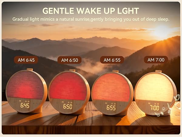 gentle wake up light
