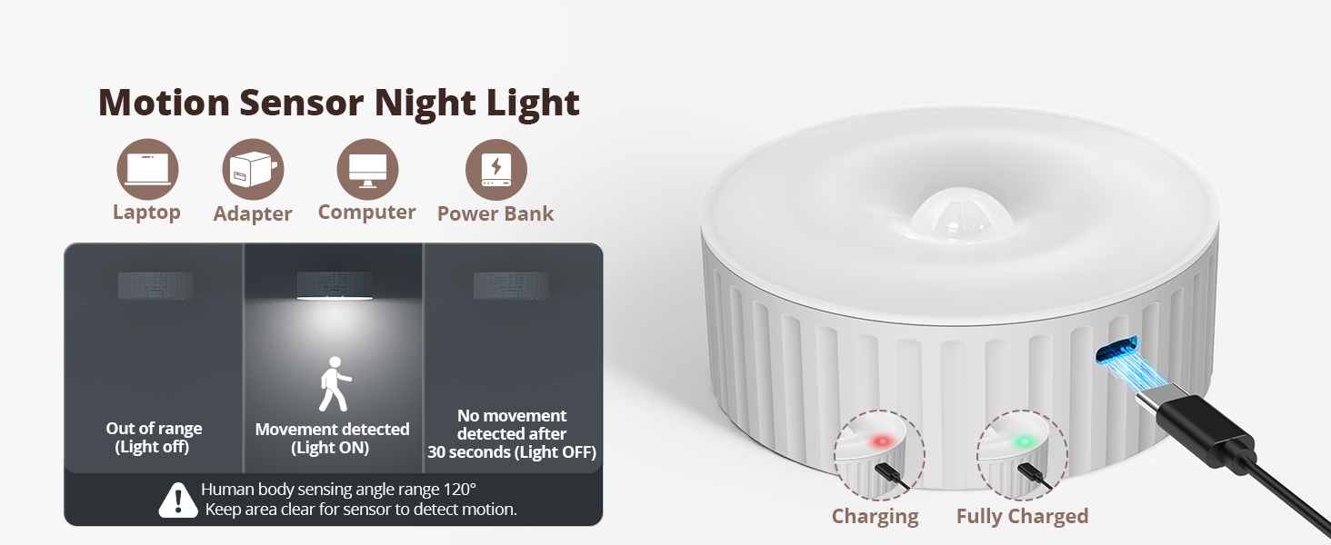 Coat Rack with Motion Sensor Light