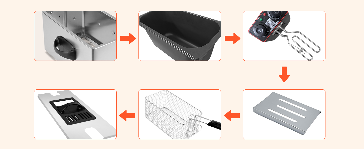 fryer pot with basket