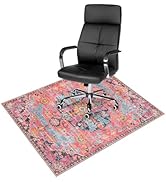 Anidaroel Office Chair Mat for Hardwood Floor, 36"x48" Office Rug for Rolling Chair, Desk Floor M...