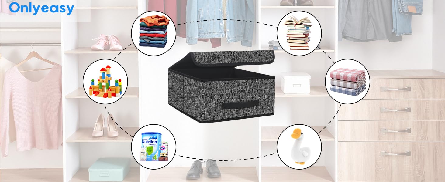 stackable storage bins