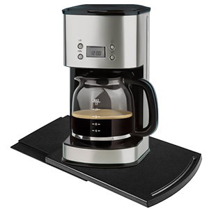 caddy sliding shelf handy countertop appliance tray